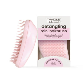 TANGLE TEEZER Original Mini Detangler Hair Brush in Millennial Pink front view