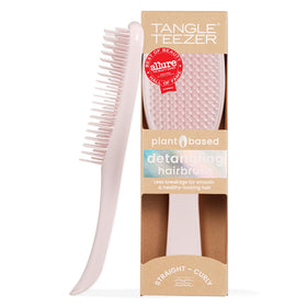 TANGLE TEEZER Plant-Based Ultimate Detangler Brush front view in pink