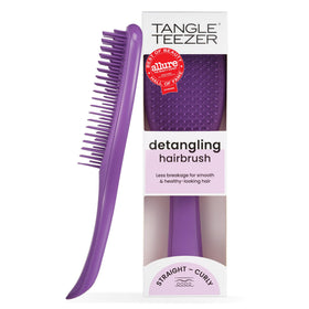 TANGLE TEEZER Ultimate Detangler Brush front view in Fresh Purple