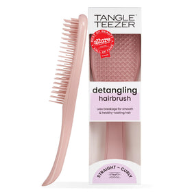 TANGLE TEEZER Ultimate Detangler Brush front view in Summer Rose