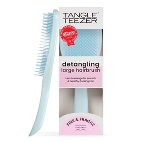 TANGLE TEEZER Ultimate Detangler Brush front view, Seafoam Blue