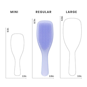 TANGLE TEEZER Ultimate Detangler Brush on a bathroom counter
