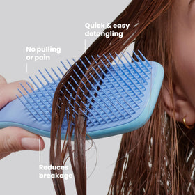 TANGLE TEEZER Ultimate Detangler Brush showing teeth design