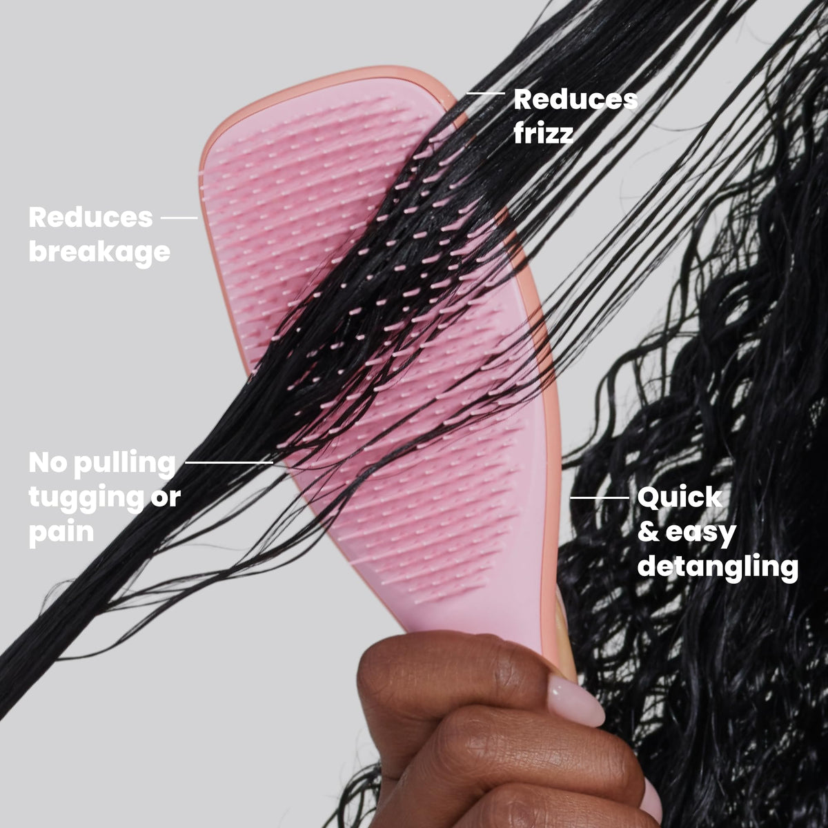 TANGLE TEEZER Ultimate Detangler Brush side view