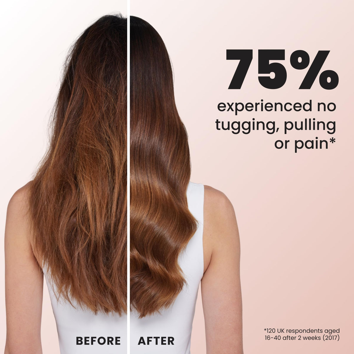 TANGLE TEEZER Ultimate Detangler Brush with hair products