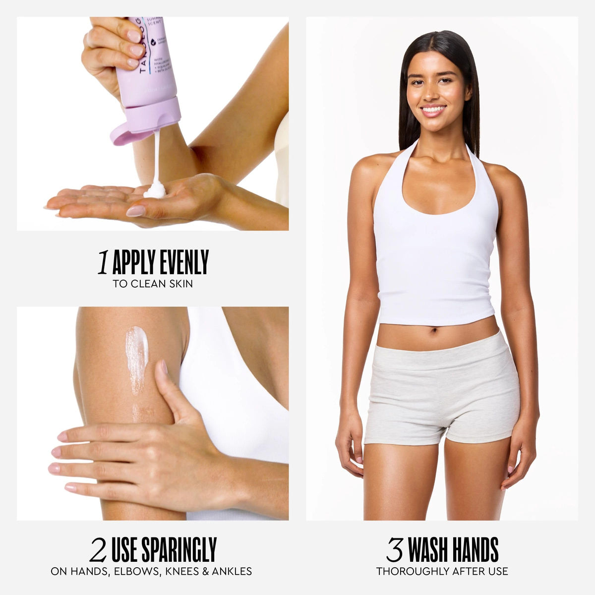 Tanologist Firming Daily Glow Body Lotion in bathroom setting