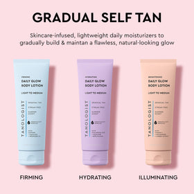 Tanologist Firming Daily Glow Body Lotion with other beauty products