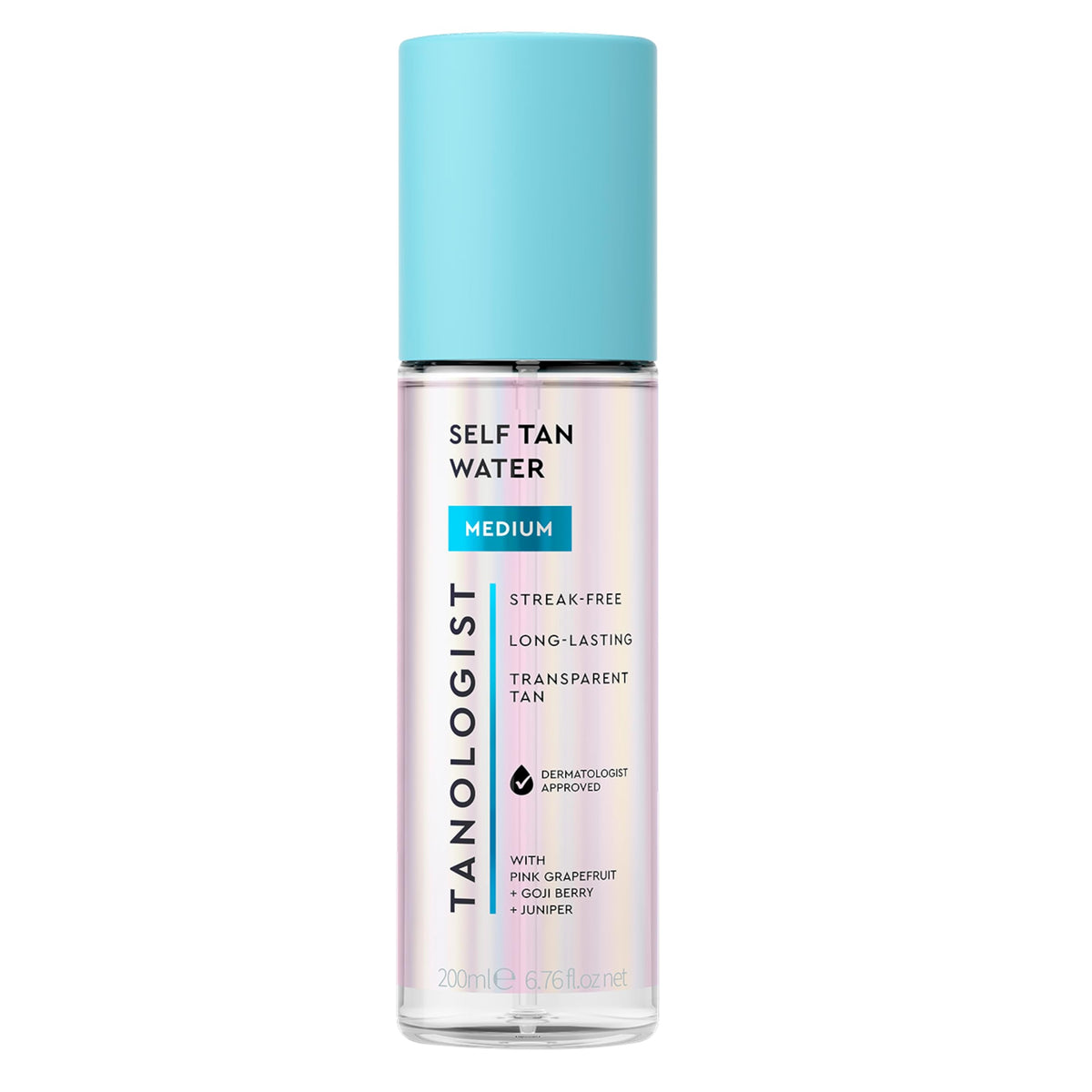 Tanologist Medium Self Tan Water 6.76 Fl Oz front view