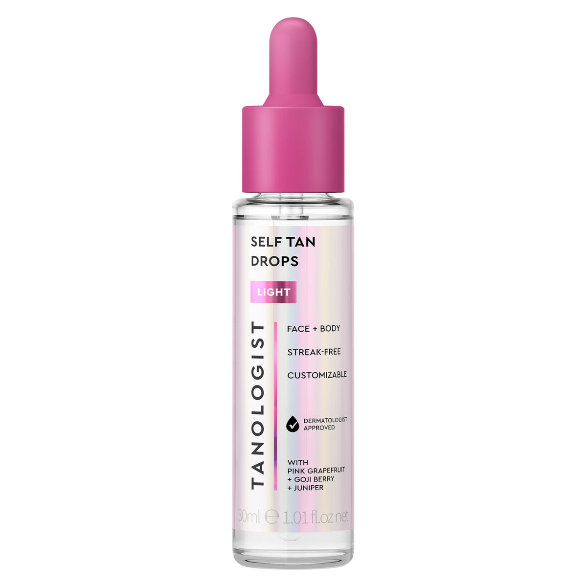 Tanologist Self-Tan Drops 1.01 Fl Oz front view