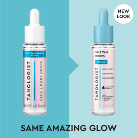 Tanologist Self-Tan Drops bottle with dropper
