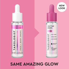 Tanologist Self-Tan Drops bottle with dropper