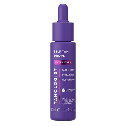 Tanologist Self-Tan Drops Extra Dark 30ml front view