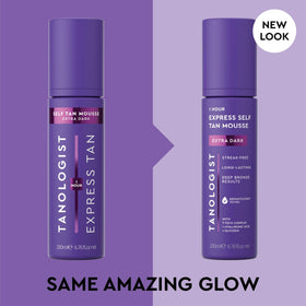 Tanologist Self Tanner Mousse Extra Dark bottle with cap