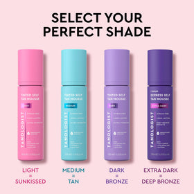 Tanologist Self Tanner Mousse Extra Dark packaging details