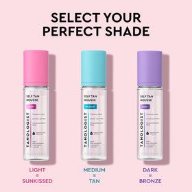Tanologist tanning mousse on a bathroom counter