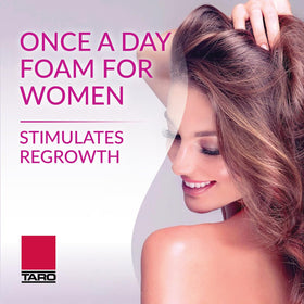 TARO Minoxidil 5% Foam bottle with cap