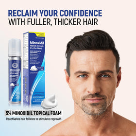 TARO Minoxidil 5% Topical Foam can side view