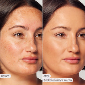tarte BB Blur Tinted Moisturizer texture on hand