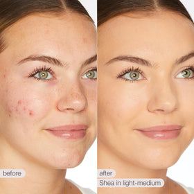tarte BB Blur Tinted Moisturizer texture on hand