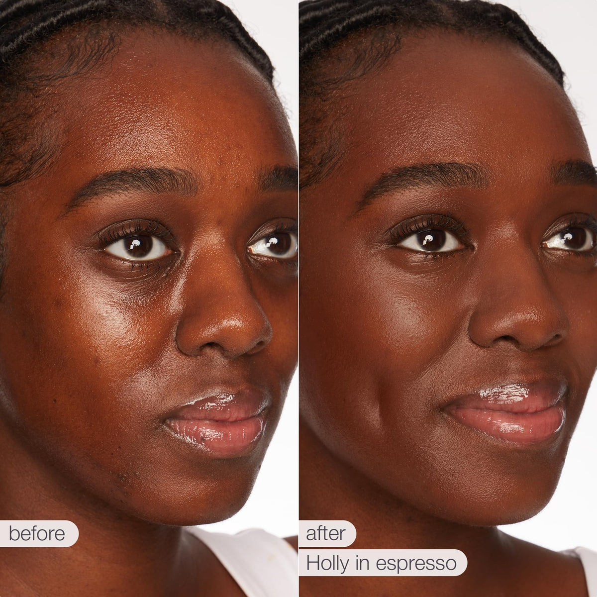 tarte BB Blur Tinted Moisturizer texture swatch on skin