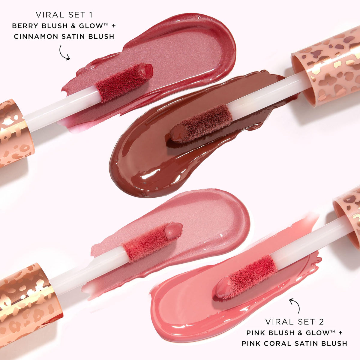 tarte blush & glow liquid-gel formula in pink coral