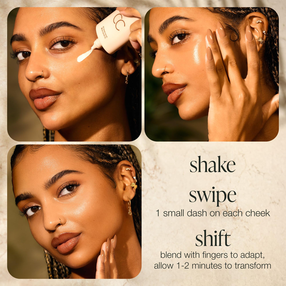 tarte CC Tinted Serum applicator close-up
