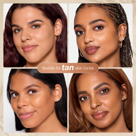 tarte CC Tinted Serum tan application on skin