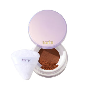 tarte Creaseless Setting Powder chestnut shade front view