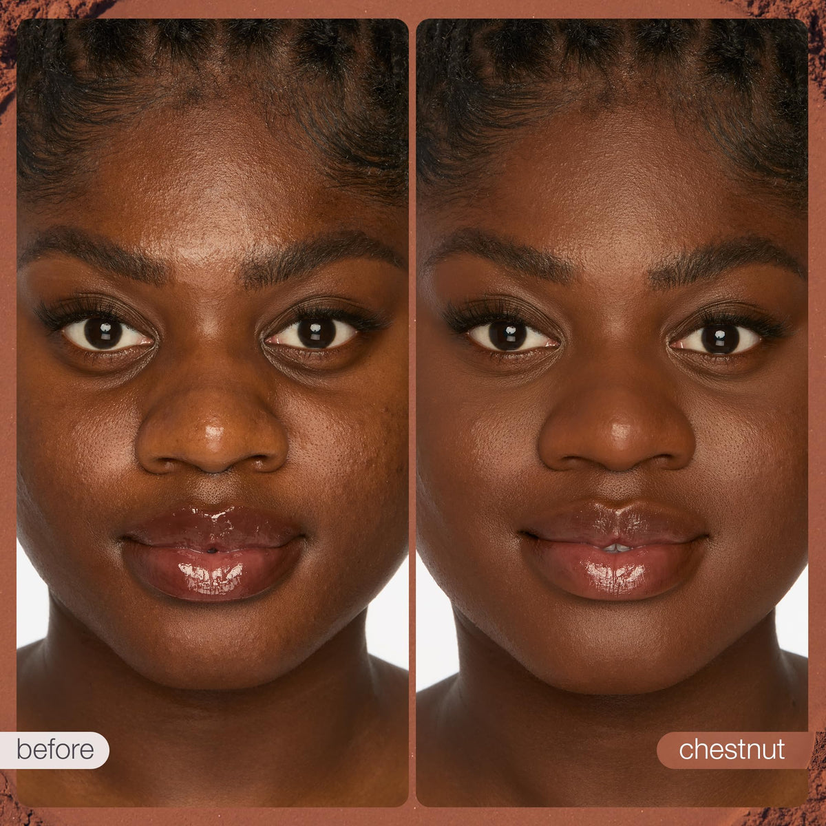 tarte Creaseless Setting Powder chestnut side view