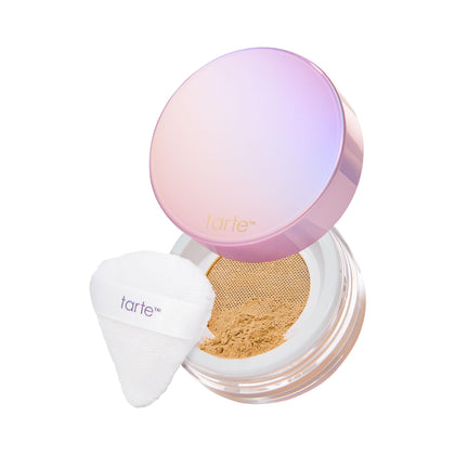 tarte Creaseless Setting Powder in honey front view