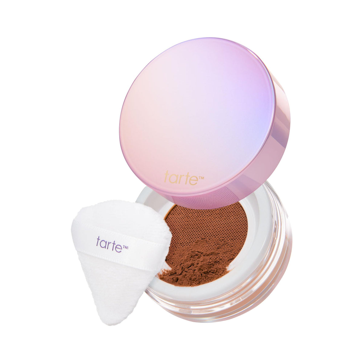 tarte Creaseless Setting Powder Translucent Deep 95g front view