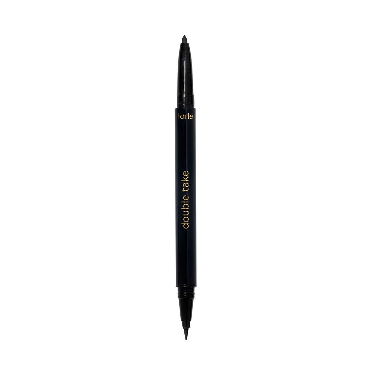 tarte Double Take Eyeliner black liquid and gel pencil front view