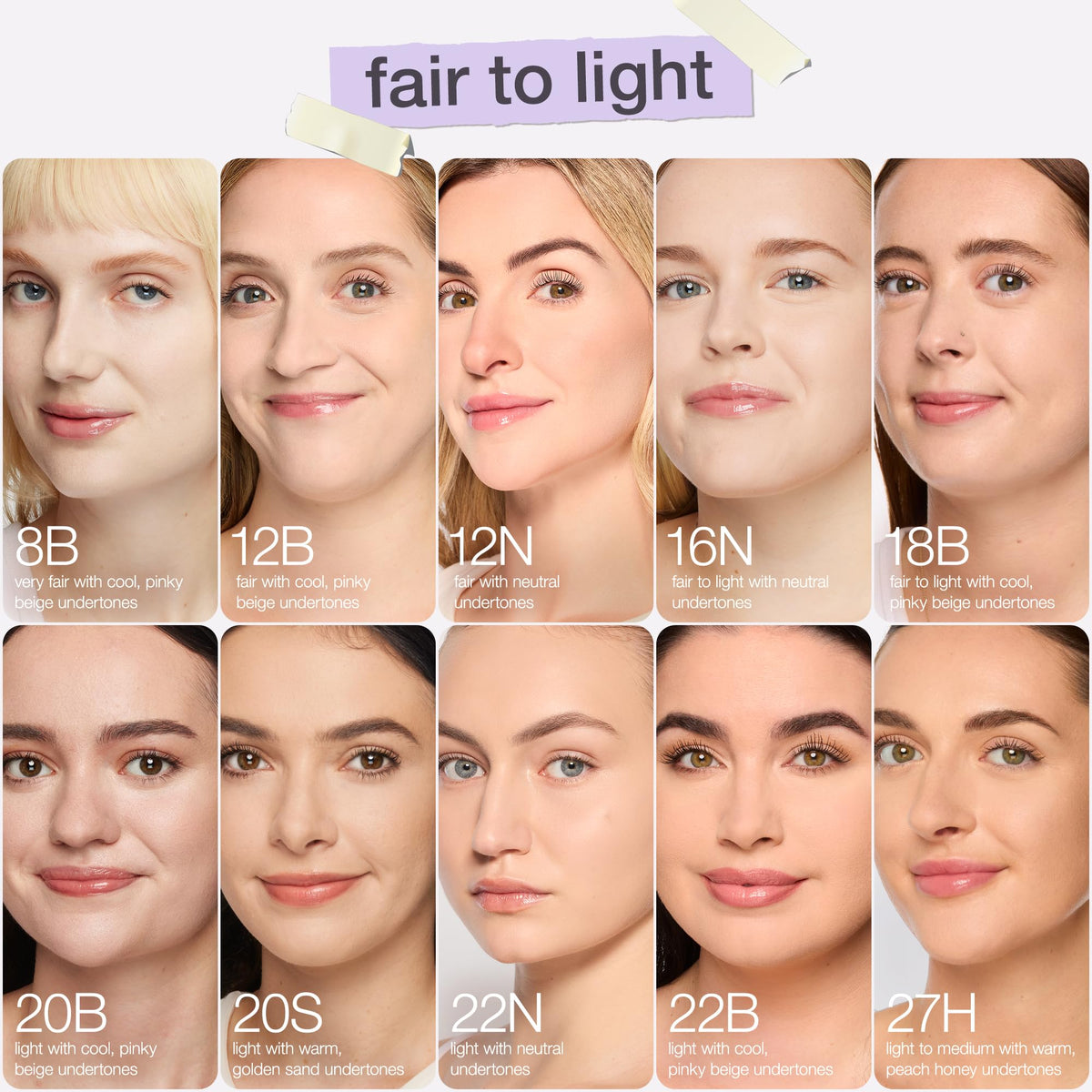 tarte Face Tape Foundation 12N with makeup tools
