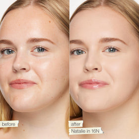 tarte Face Tape Foundation 16N back view with ingredients