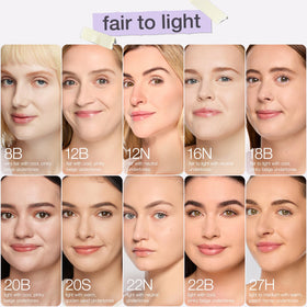 tarte Face Tape Foundation 22N showing full coverage