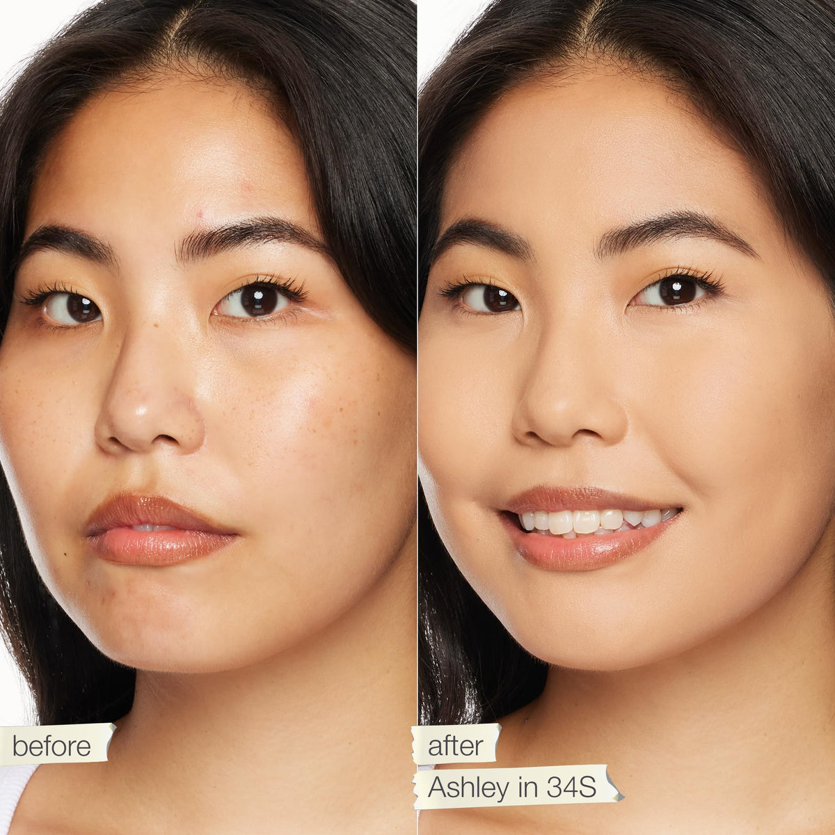 tarte Face Tape Foundation 34S side view with cap