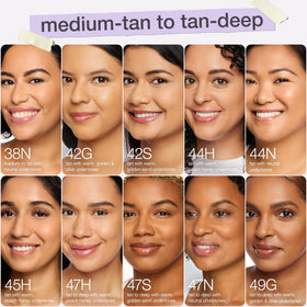 tarte Face Tape Foundation 47N with makeup palette
