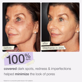 tarte Face Tape Foundation 61N with applicator close-up