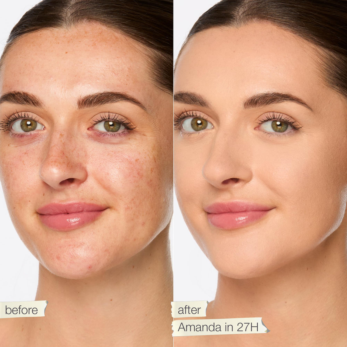 tarte Face Tape Foundation texture on skin