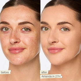 tarte Face Tape Foundation texture on skin