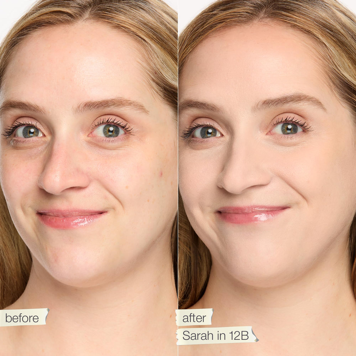 tarte Face Tape Foundation texture on skin