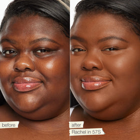 tarte Face Tape Foundation with natural matte finish on skin