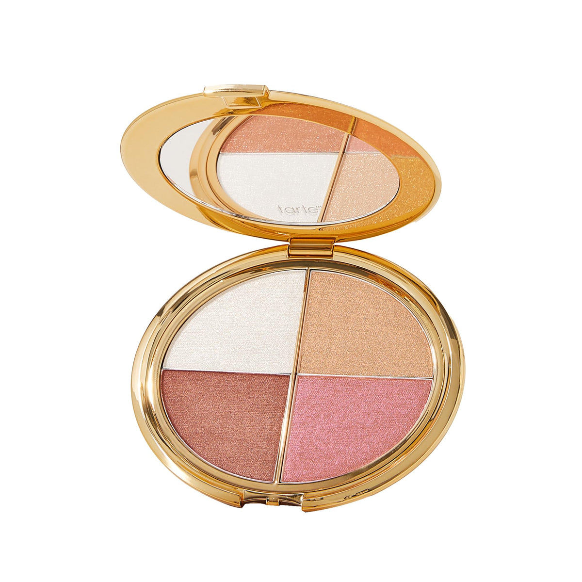 tarte Glow Wardrobe Highlighting Eye & Cheek Palette front view