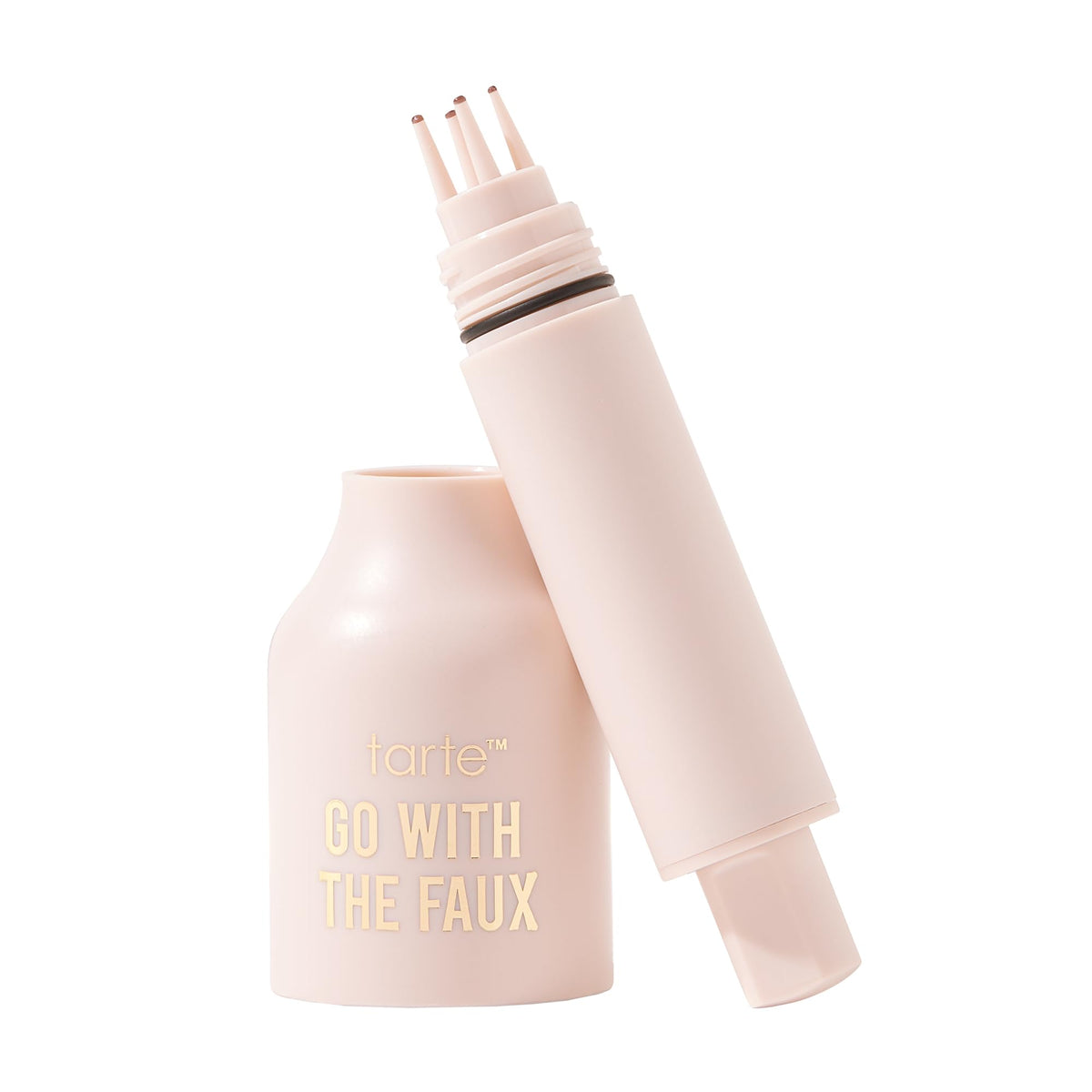 tarte Go With The Faux Freckle Stamp front view with applicator