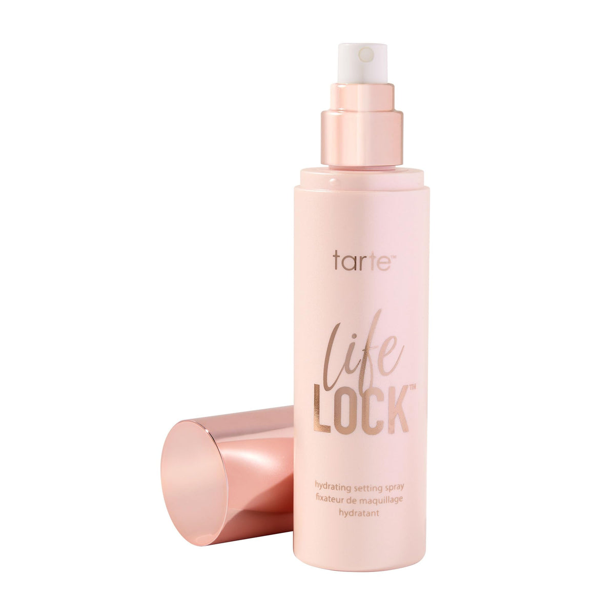 tarte Life Lock Hydrating Setting Spray front view