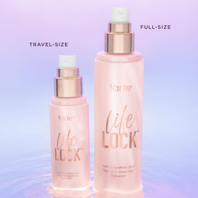 tarte Life Lock Hydrating Setting Spray mist texture