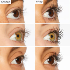 tarte Lights, Camera, Lashes 4-in-1 Mascara on model's lashes