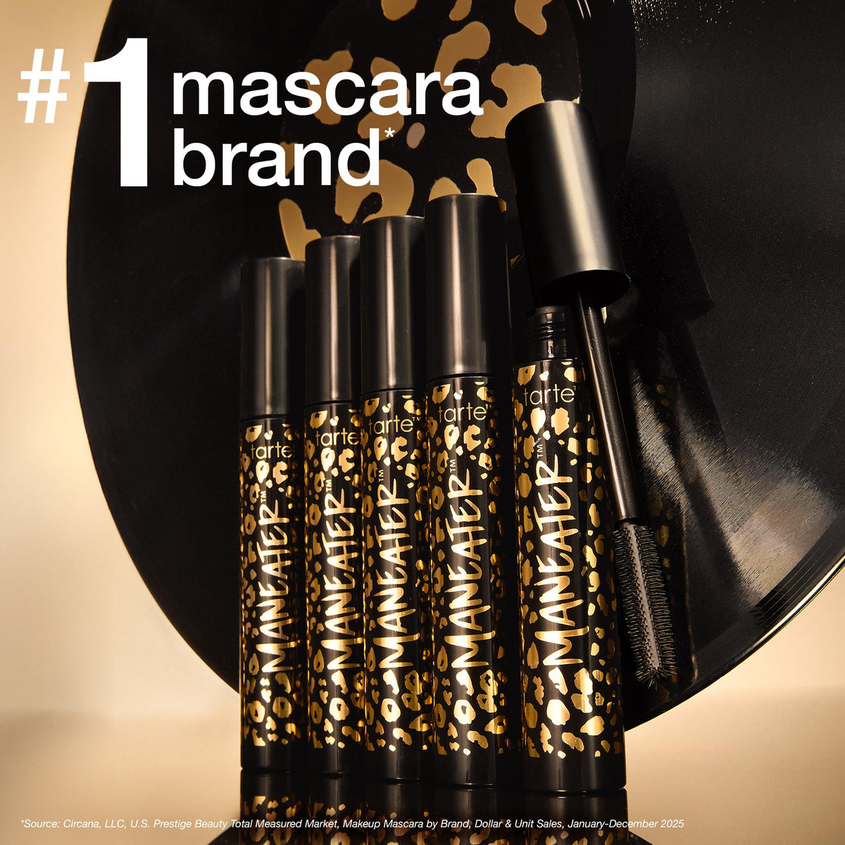 tarte Maneater Mascara applying to lashes