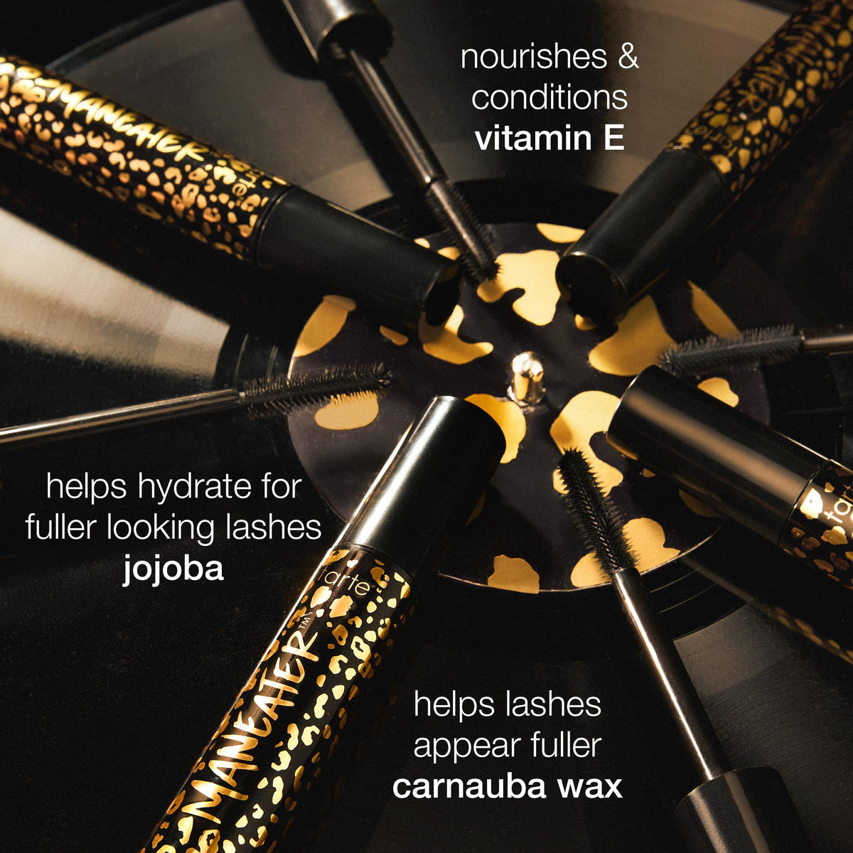 tarte Maneater Mascara in a lifestyle setting