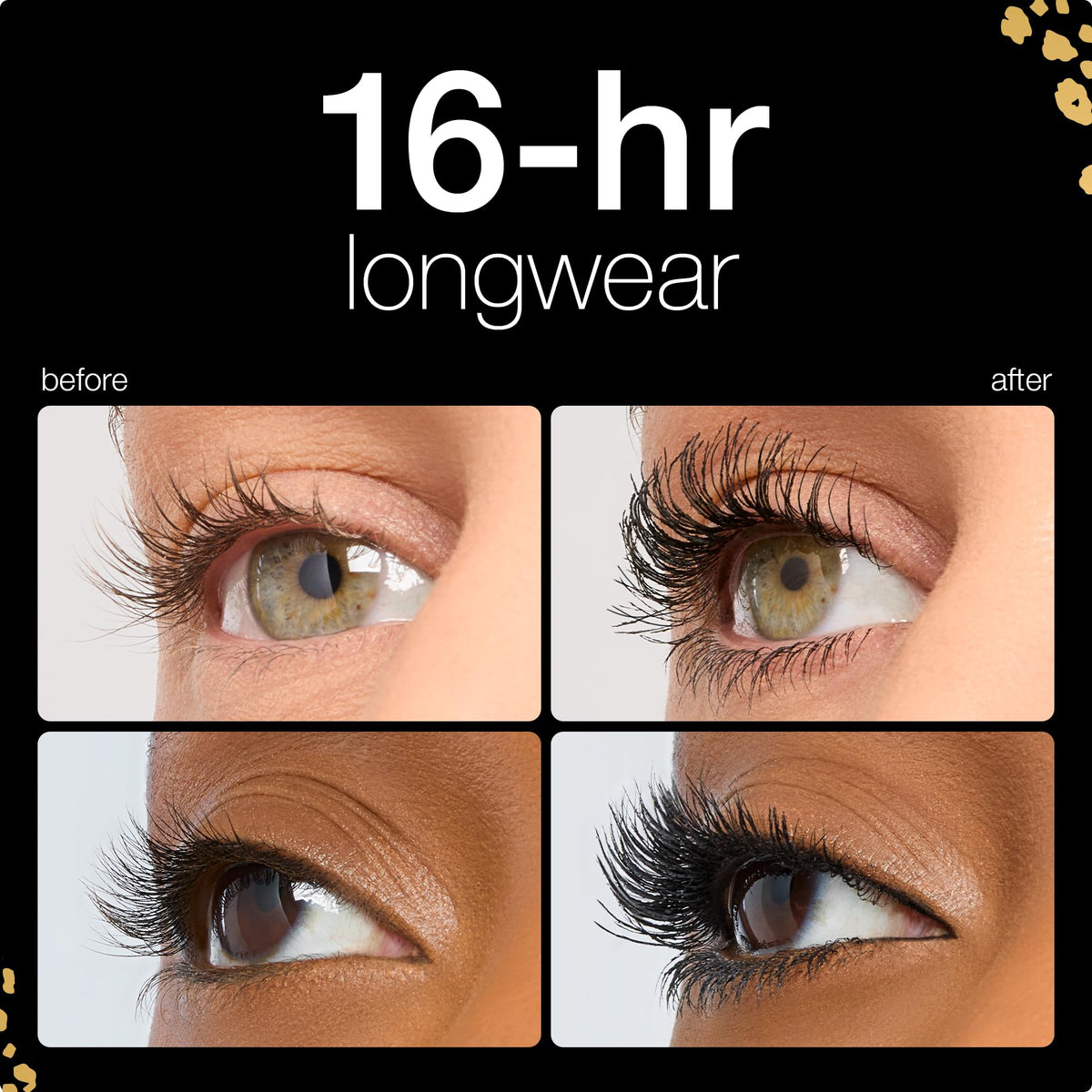 tarte Maneater Mascara on model's lashes